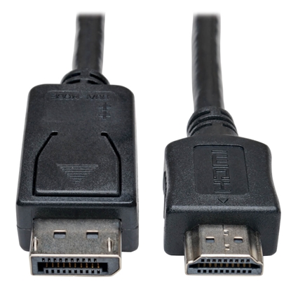 Picture of Tripp Lite P582-006 DisplayPort to HDMI Adapter Cable (M/M), 6 ft. (1.8 m)