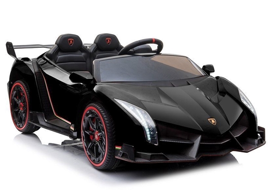 Picture of Vaikiškas elektromobilis Lamborghini Veneno MP4, juodas