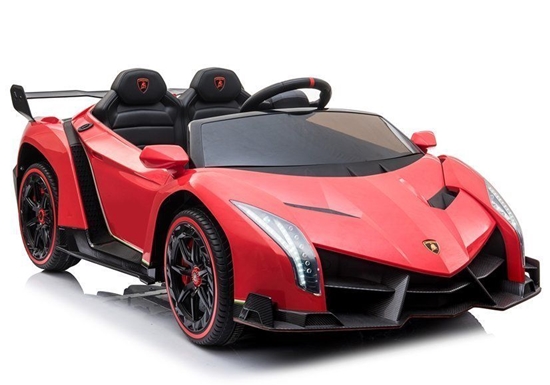 Picture of Vaikiškas elektromobilis Lamborghini Veneno MP4, raudonas