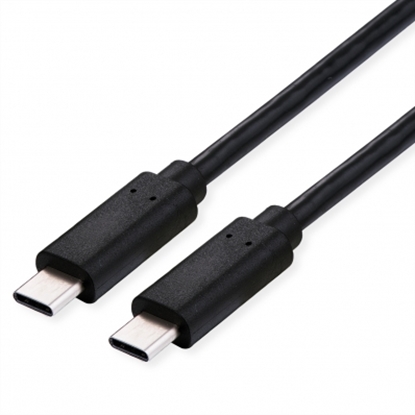 Attēls no VALUE Cable USB4 Gen2x2, with Emark, C–C, M/M, 100W, black, 2 m