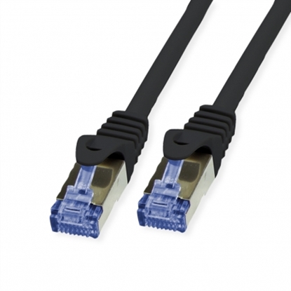 Изображение VALUE Outdoor S/FTP Patch Cord Cat.6A/Class EA, Solid, TPE, LSOH, black, 20 m