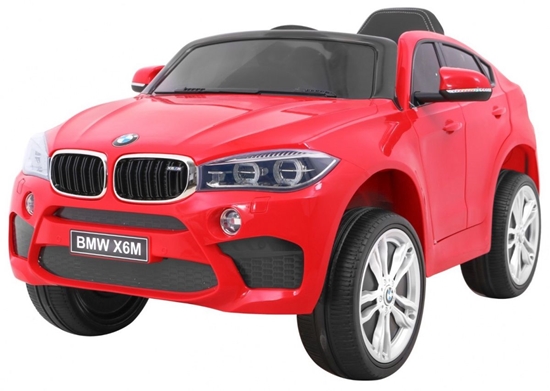 Изображение Vienvietis elektromobilis BMW X6M, raudonas