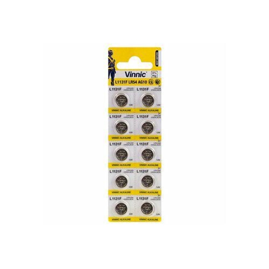 Picture of VINNIC Alkaline batteries. 10 pcs