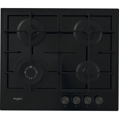 Attēls no Whirlpool AKT 6455/NB1 hob Black Built-in Gas 4 zone(s)