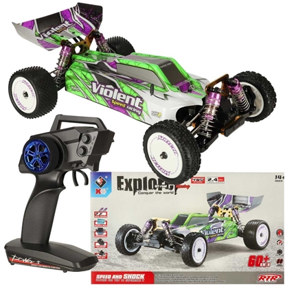 Attēls no WLToys 104002 R/C Toy car 1:10 / 4WD / 2.4Ghz