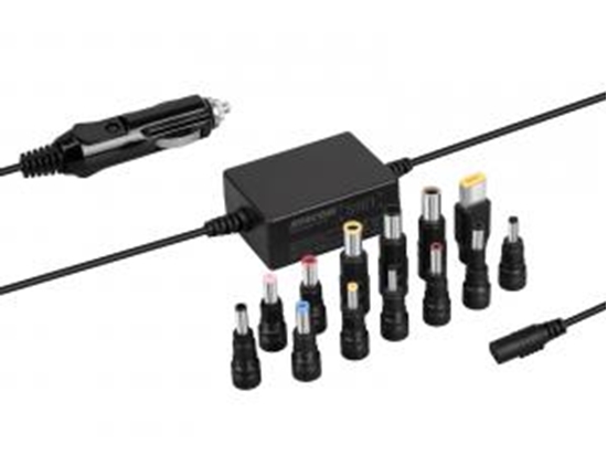 Изображение AVACOM QUICKTIP-CAR 65W - UNIVERSAL CAR ADAPTER FOR NOTEBOOKS + 13 CONNECTORS