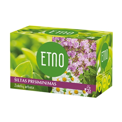 Attēls no Zāļu tēja ETNO Tea Warm Reminiscence, 1,5gx20