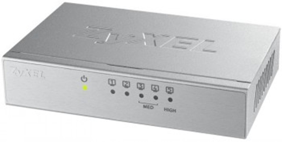 Изображение ZYXEL GS-105B V3 5-PORT DESKTOP GIGABIT ETHERNET SWITCH - METAL HOUSING