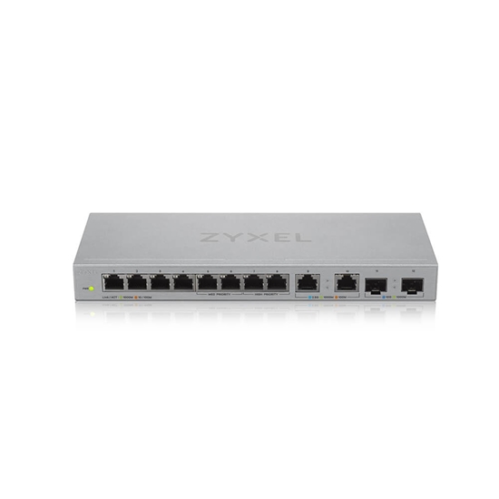 Изображение Zyxel XGS1010-12 MultiGig V2 10 Port MultiGig Switch