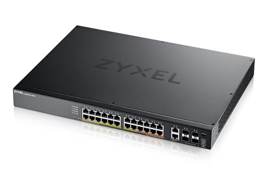 Picture of Zyxel XGS2220-30HP Managed L3 Gigabit Ethernet (10/100/1000) Power over Ethernet (PoE) Black