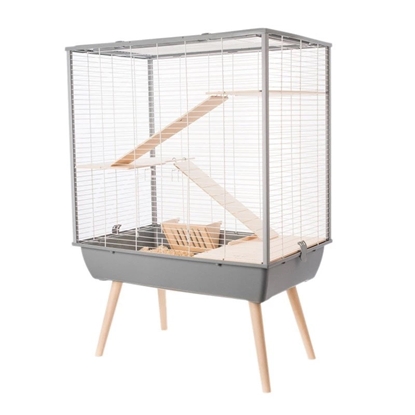 Picture of ZOLUX Neo Cosy H80 - Cage Large Rodents - grey