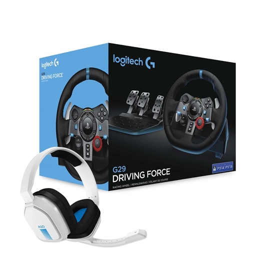 Изображение Spēļu stūre Logitech G29 Racing Wheel + Austiņas Astro A10 komplekts