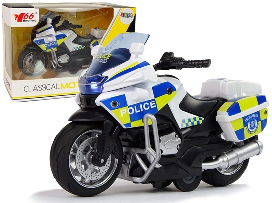 Picture of Žaislinis policijos motociklas, 1:14