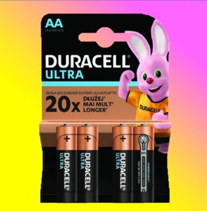 Attēls no AA akumulatori 1.2V Energizer Recharge sērija Ni-MH HR6 1300 mAh iepakojumā 4 gb.