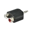 Picture of Adapter AV SSQ SSQ HA6 - Adapter 2 x żeński RCA - Jack stereo 3.5mm