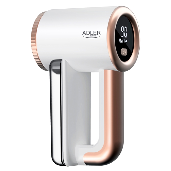 Picture of Adler | Lint remover | AD 9617 | White/Gold | Rechargeable battery | 5 W