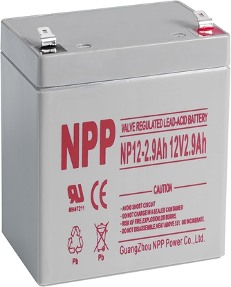 Picture of Battery 12V 2.9Ah T1(F1) Pb AGM NPP