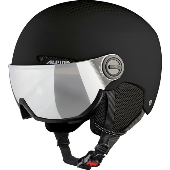 Изображение Alpina Kask zimowy ALPINA ARBER VISOR Q LITE BLACK MATT 58-61