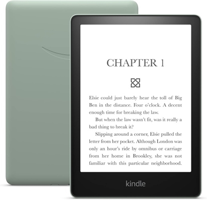 Attēls no Amazon Kindle Paperwhite eBook Reader 6.8'', 16GB, 11th Gen, Agave Green