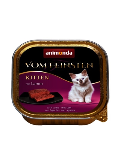 Picture of ANIMONDA Vom Feinsten Kitten Lamb - wet cat food - 100g