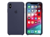 Picture of Apple iPhone XS Max Silicone Case nocny błękit