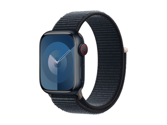 Picture of Apple Watch Series 9 GPS + Cellular 41mm Midnight Aluminium Case with Midnight Sport Loop