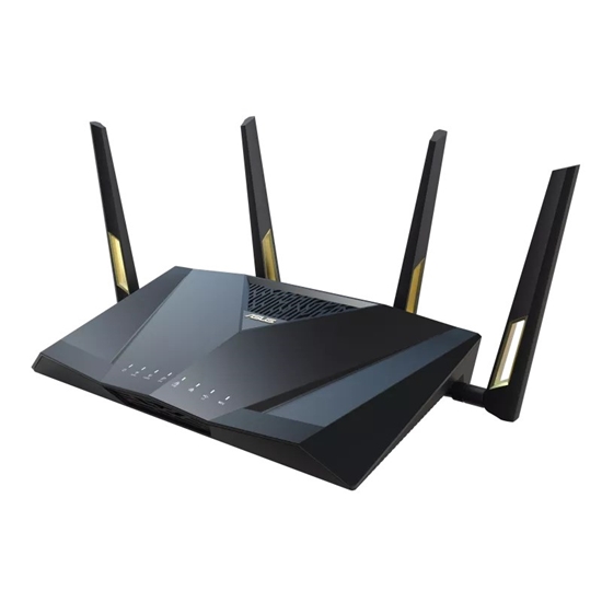 Picture of ASUS RT-AX88U Pro wireless router Gigabit Ethernet Dual-band (2.4 GHz / 5 GHz) Black