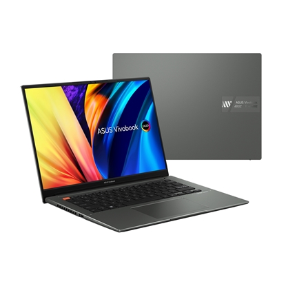 Изображение ASUS VivoBook S5402ZA-IS74 laptop 36.8 cm (14.5") 2.8K Intel® Core™ i7 i7-12700H 12 GB DDR4-SDRAM 512 GB SSD Wi-Fi 6E (802.11ax) Windows 11 Home Black