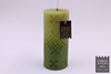 Picture of Baltic Candles "Akas zīme" / degšanas laiks 45h (60x140mm) Green