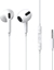 Picture of Baseus Encok H17 3.5mm minijack wired headphones white (NGCR020002)