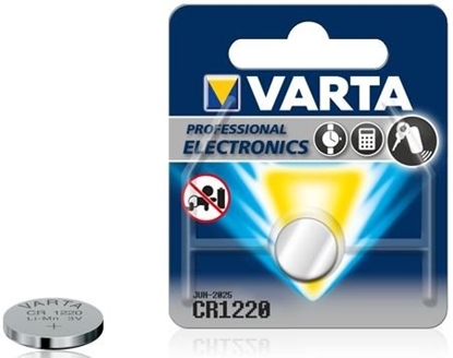 Picture of BAT1220.V1; CR1220 baterijas Varta litija 6131 iepakojumā 1 gb.