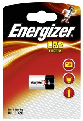 Attēls no BAT2.E1; CR2 baterijas 3V Energizer litija CR2 iepakojumā 1 gb.