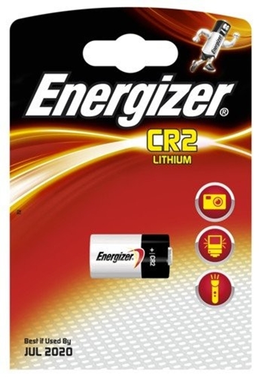 Изображение BAT2.E1; CR2 baterijas 3V Energizer litija CR2 iepakojumā 1 gb.