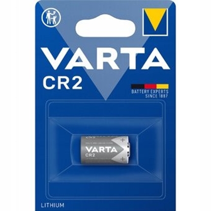 Picture of BAT2.V1; CR2 baterijas Varta litija 6206 iepakojumā 1 gb.