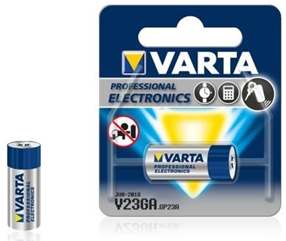 Picture of BAT23.V1; 23A baterijas Varta Alkaline MN21/4223 iepakojumā 1 gb.