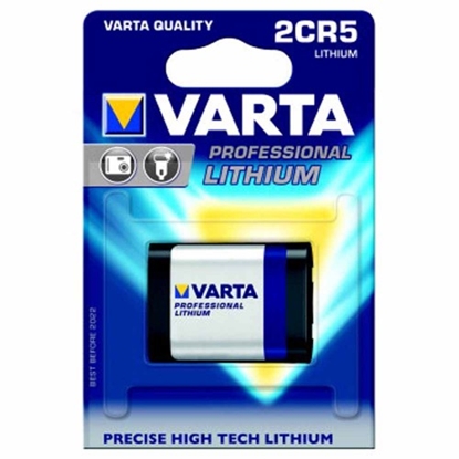 Изображение BAT245.V1; 2CR5 baterijas Varta litija DL245/6203 iepakojumā 1 gb.