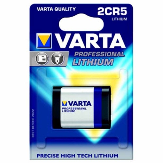 Picture of BAT245.V1; 2CR5 baterijas Varta litija DL245/6203 iepakojumā 1 gb.