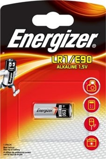 Picture of BATN.E1; LR01 baterijas 1.5V Energizer Alkaline E90 iepakojumā 1 gb.