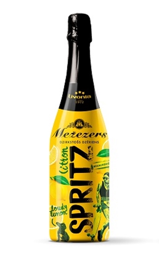 Изображение Bezalkoholisks gāzēts dzēriens CITRONU SPRITZ 0.75L (DEP)