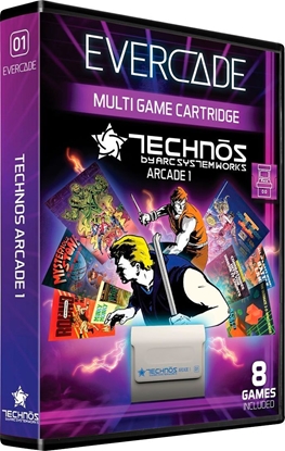 Attēls no Blaze Evercade Technos Arcade Cartridge 1