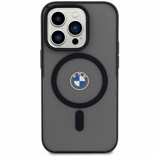 Picture of BMW BMHMP14MDSLK Magsafe Case for Apple iPhone 14 Plus