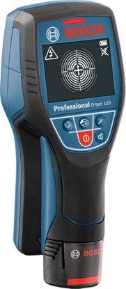 Attēls no Bosch 120 D-Tect digital multi-detector Ferrous metal, Live cable, Non-ferrous metal, Wood