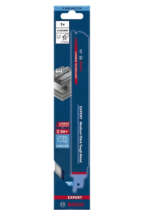 Picture of Bosch 2 608 900 369 jigsaw/scroll saw/reciprocating saw blade Carbide 3 pc(s)