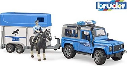 Picture of Bruder Land Rover Defender Police Vehicle - 02588