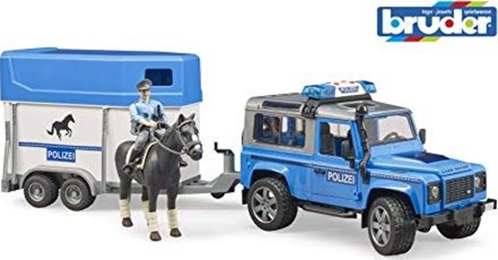 Picture of Bruder Land Rover Defender Police Vehicle - 02588