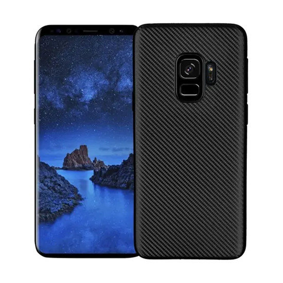 Picture of Carbon Fiber Case Samsung S9 G960 black