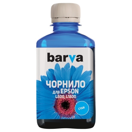 Изображение Compatible Barva Epson T6732 L800/ L810/ L850/ L1800 C13T67324A Cyan 90g.