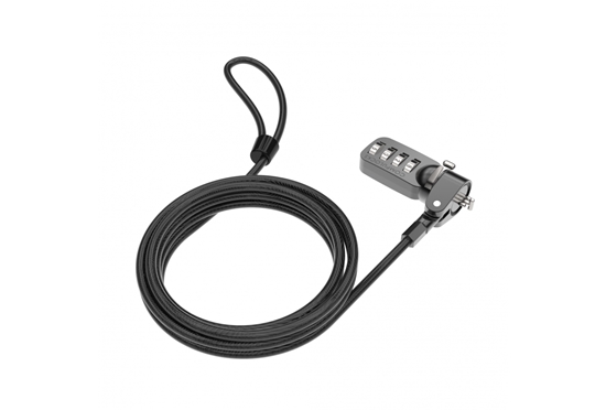 Picture of Compulocks T-bar Security Combination Cable Lock Black