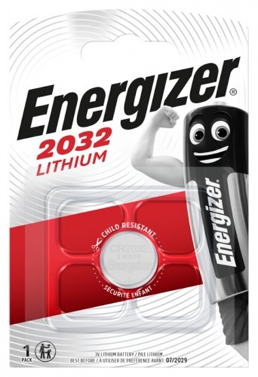 Picture of CR2032 baterija | 3V | Energizer litija 2032 | iepakojumā 1 gb.