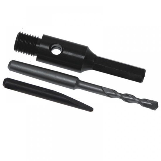 Изображение Dedra Adapter SDS +  pilot drill bit 100mm  punch (H1226)